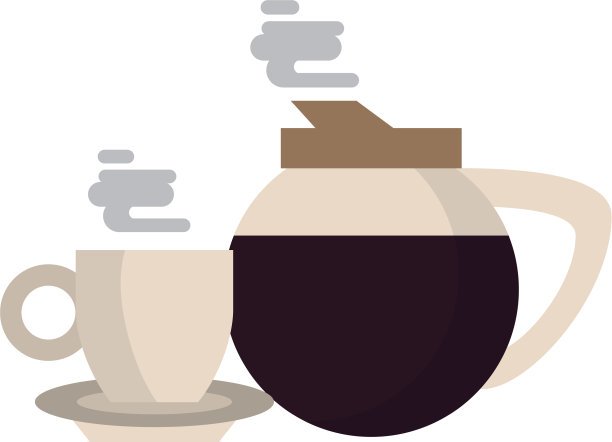 咖啡咖啡概念卡通图片下载