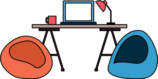 办公桌椅工作场所图片下载