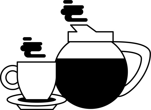 咖啡咖啡概念卡通图片下载