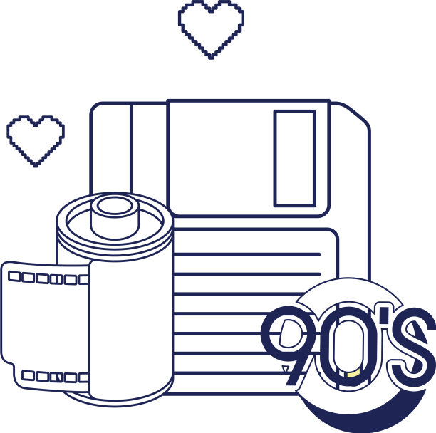 复古卷摄影和松软的九十年代图片下载