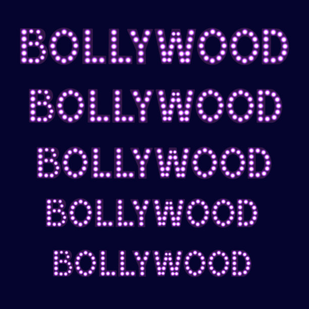 印度宝莱坞电影刻字图像图片下载