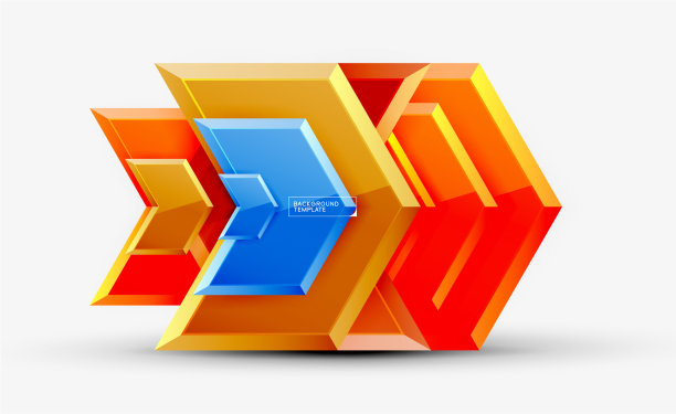 有光泽的箭头背景干净现代图片下载