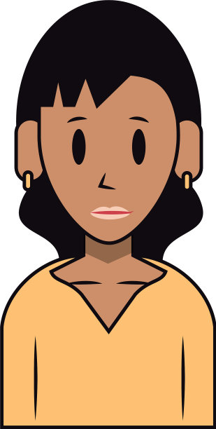 人上半身卡通图片下载