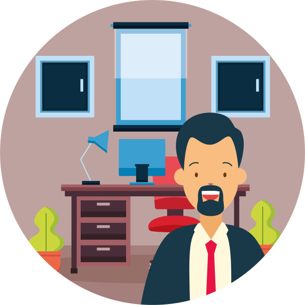 商人的办公室工作图片下载