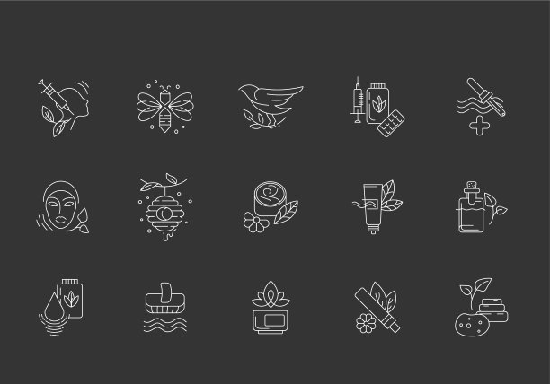 替代医学的图标和标志图片下载