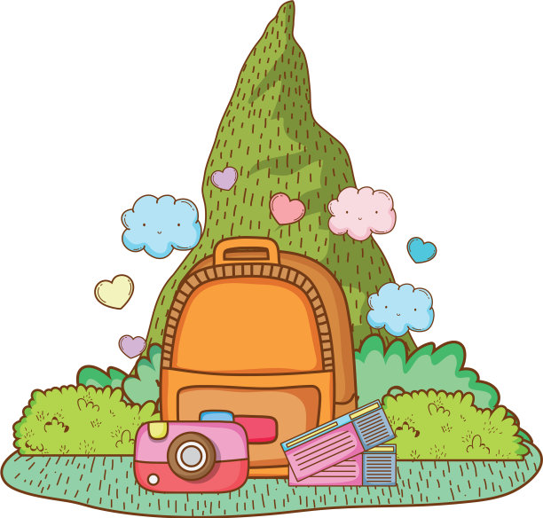 旅游元素和项目图片下载