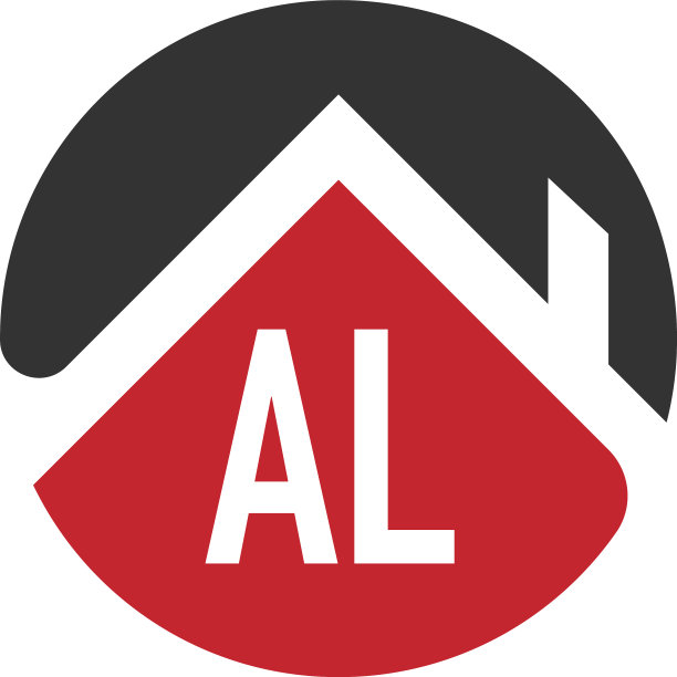 首字母al建筑标志设计模板图片下载