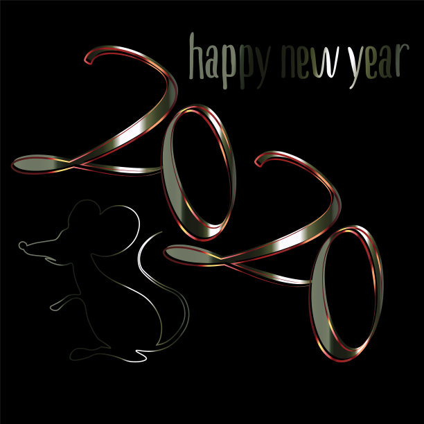 2020年圣诞装饰设计图片下载