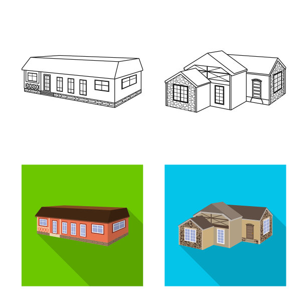 立面及住宅标志图片下载