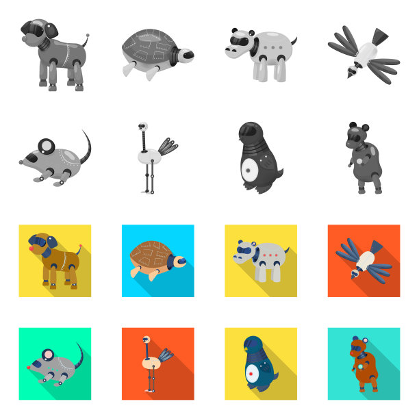 设计玩具和科学符号套装图片下载