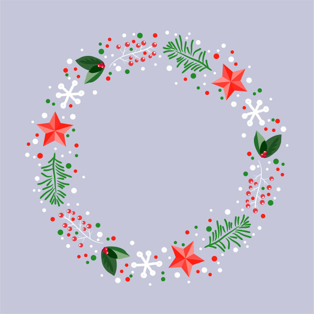 冬季圣诞装饰图片下载