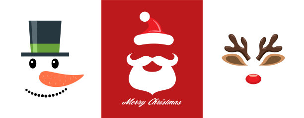 圣诞偶像集雪人圣诞老人和图片下载