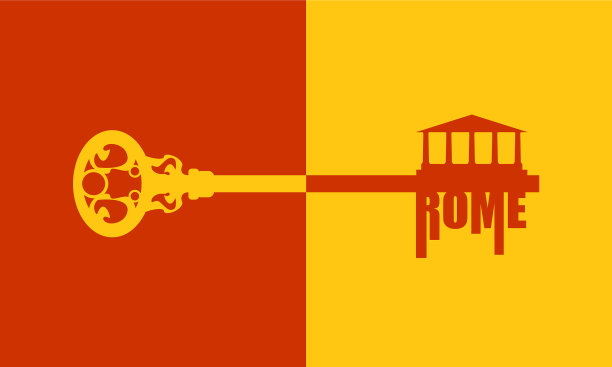 罗马城市刻字图片下载