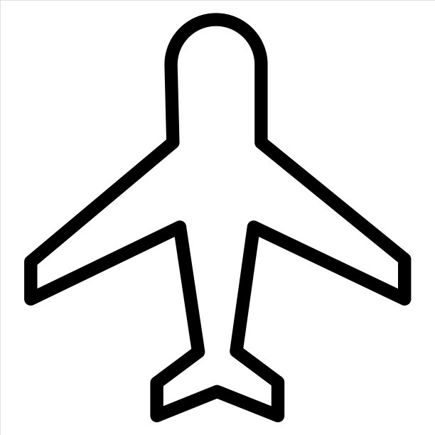 飞机飞行旅游图标图片下载