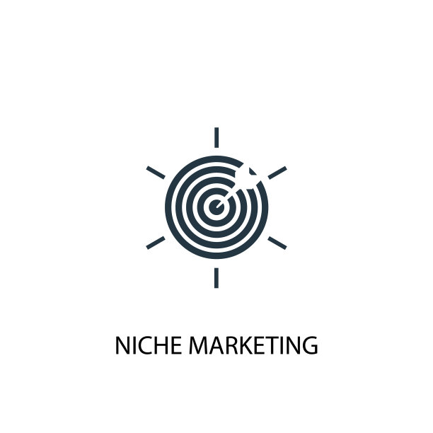 利基营销图标简单的元素图片下载