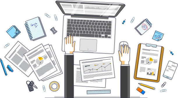 商业分析，办公室职员或企业家图片下载