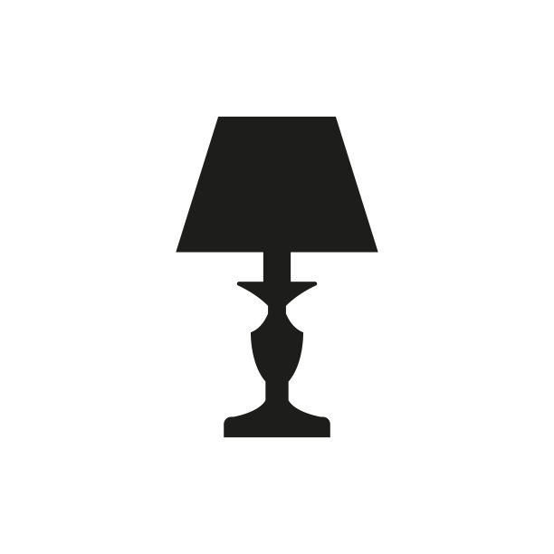 复古台灯图标简单图片下载