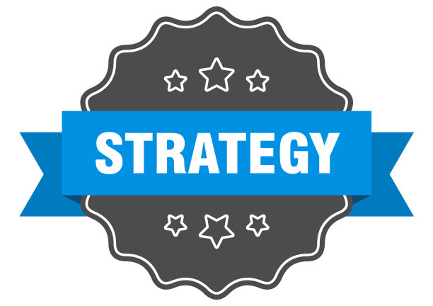 策略蓝色标签策略隔离密封图片下载