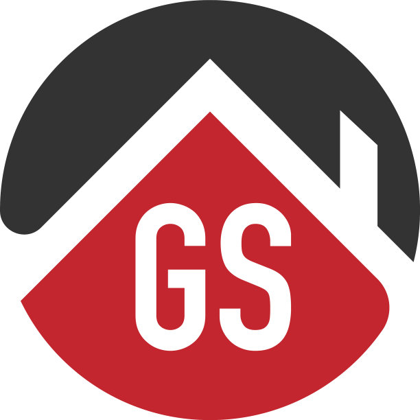 首字母gs建筑标志设计模板图片下载