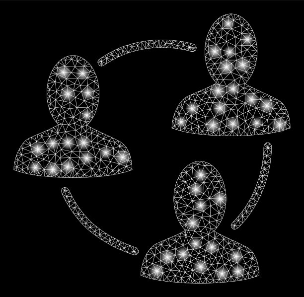 有闪光点的社会区域图片下载