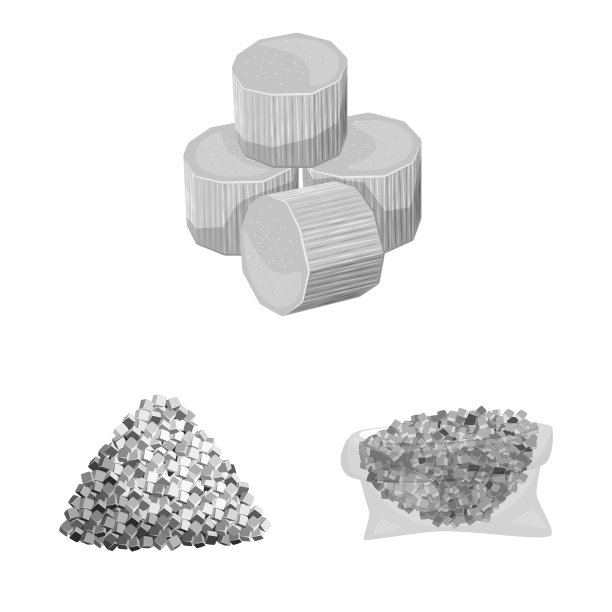 孤立对象甘蔗和甘蔗符号集图片下载