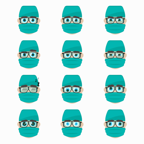 设置可爱的外科医生表情图片下载