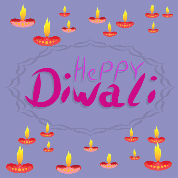 排灯节优惠背景图片下载