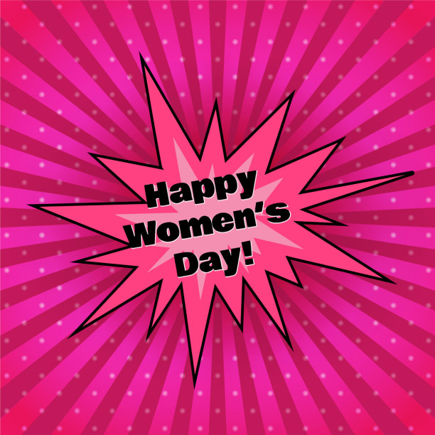 妇女节欢快的贺卡图片下载