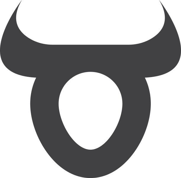 金牛座平面设计模板孤立图片下载