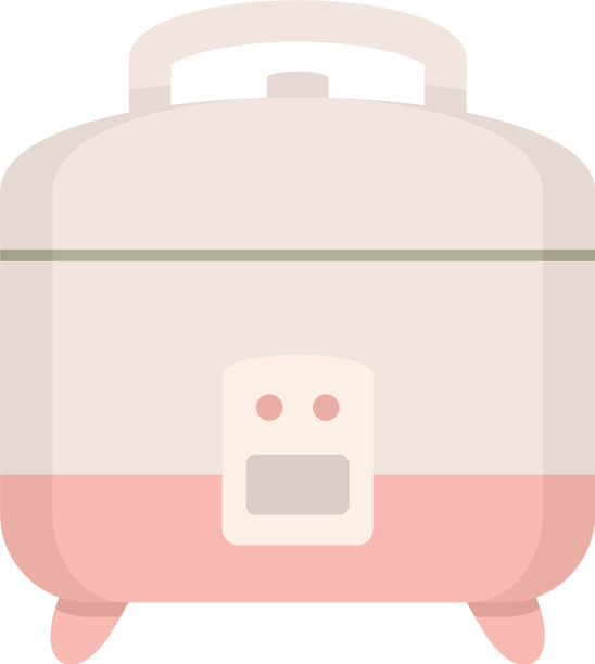 电饭锅图标扁平风格图片下载