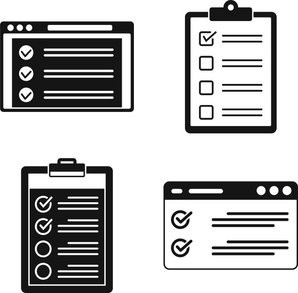 清单表单图标设置简单样式图片下载