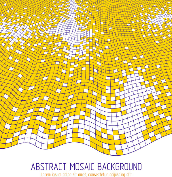 立体设计，伟大的马赛克艺术图片下载