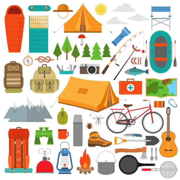 可爱的手绘插画图片下载