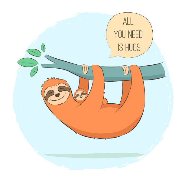 懒惰用狒狒的树枝图片下载