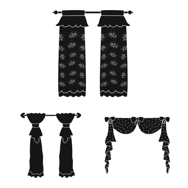 设计吊袜带和百叶标志图片下载