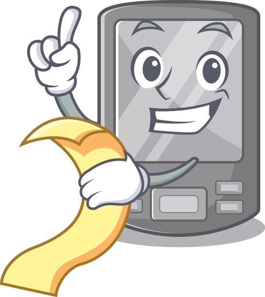 与菜单个人数字助理吉祥物图片下载