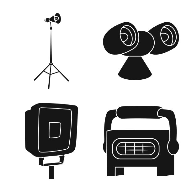 设计灯光和剧院标志图片下载