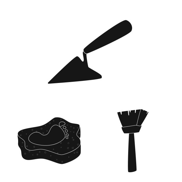 设计博物馆和属性符号集图片下载