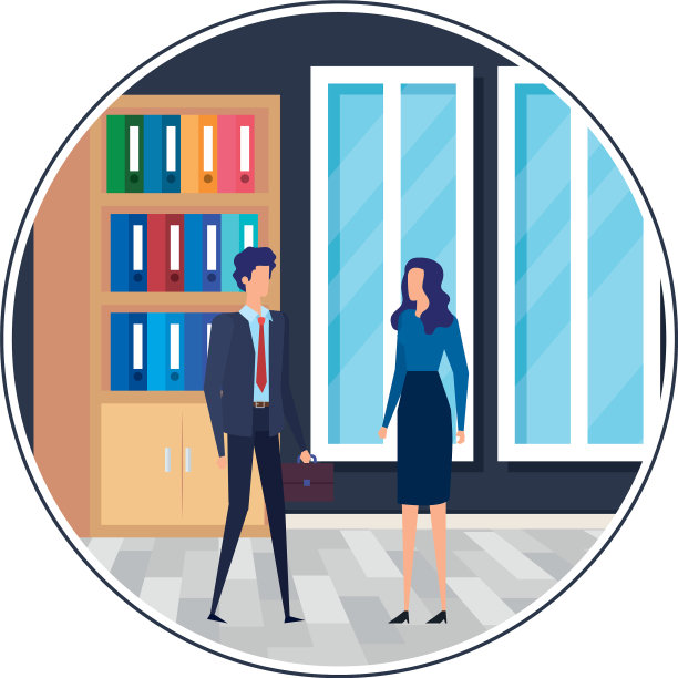 职场人物中的商业夫妻图片下载