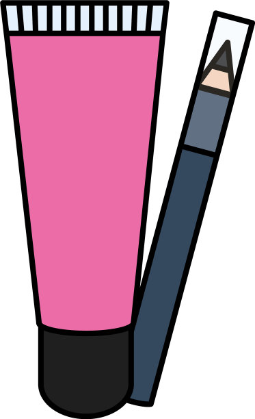 用眉笔画睫毛图片下载