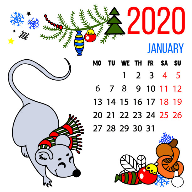 小有趣的手鼠标与月一月图片下载