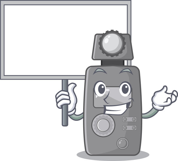 带板光表人物造型吉祥物图片下载