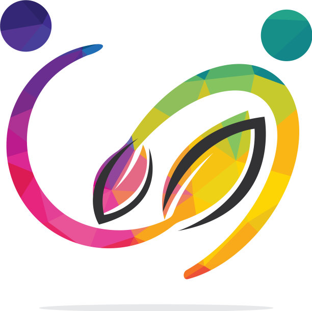 人与叶符号图片下载