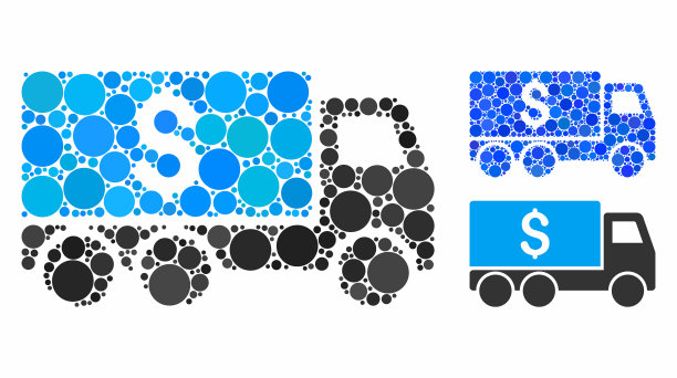 金钱交付组成图标球项目图片下载