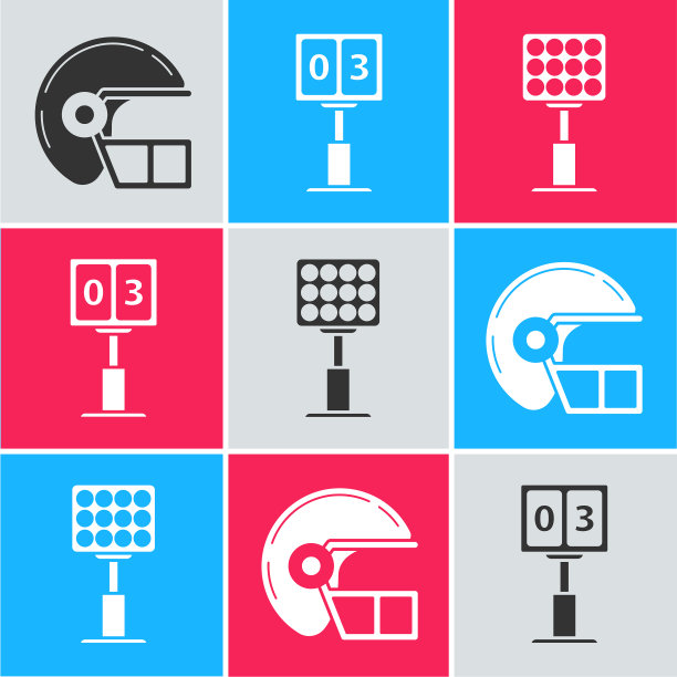 设置美式橄榄球头盔运动橄榄球图片下载