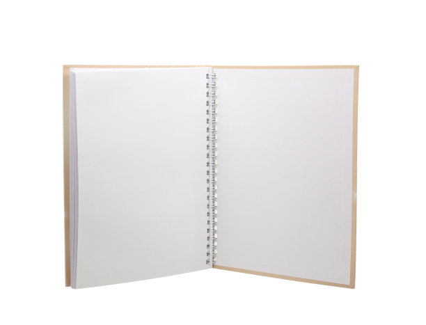 笔记本孤立的白色背景。图片下载