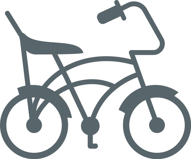 孤立的摩托图标设计图片下载