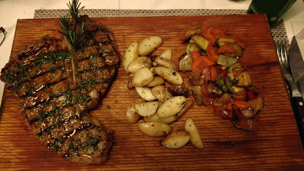 牛排晚餐图片下载