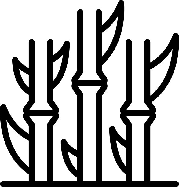 糖植物图标轮廓风格图片下载