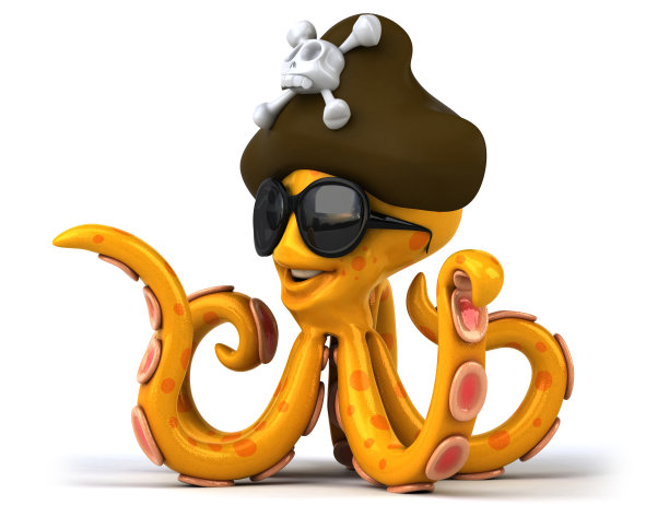 有趣的章鱼图片下载